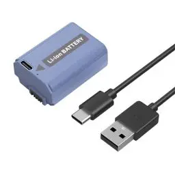 Produktbild: SMALLRIG NP-FW50 Battery 1030mAh Kamera Akku für Sony A7S II / A7R II/ZV-E10, wiederaufladbarer USB-C Schnelllade Kamera-Akku für Sony A7 A7S A7R A6400 A6500 A6300 A5000 A5100 A6000 RX10-4330