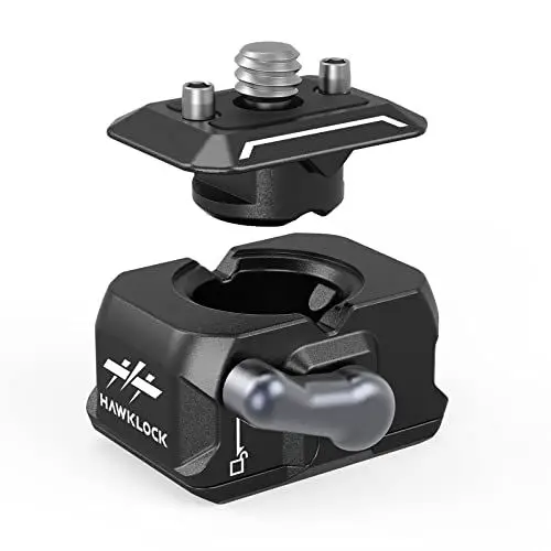 Produktbild: SMALLRIG Quick Release Plate Drop-in HawkLock Mini Schnellkupplungen Platten, Schnellwechselklemme und Platte für Sony Kameras, Tragbares Schnellwechselset für Stativ, LED Light, Monitore- 3513C