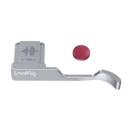 Produktbild: SMALLRIG Thumb Grip with Hot Shoe Cover Daumengriff mit Blitzschuhabdeckung für FUJIFILM X100VI / X100V (Silber) - 4566
