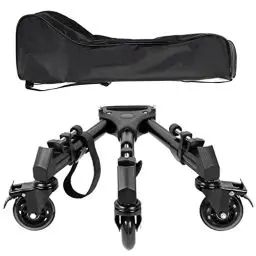 Produktbild: SMALLRIG Universal Fotografie Stativ Wagen, strapazierfähig mit verstellbaren Beinhalterungen und Tragetasche, 33 lb Tragfähigkeit – 3986
