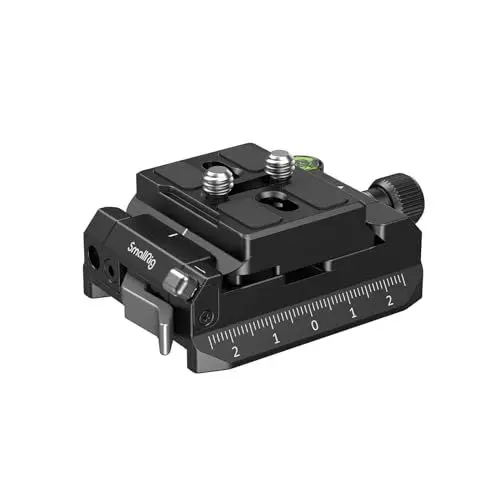 Produktbild: SMALLRIG Schnellwechselplatte und Klemme für Arca-Swiss Standard, mit Bottom Platte für MFT 501PL Standard, kompatibel mit DJI RS Serie Gimbal – 4234