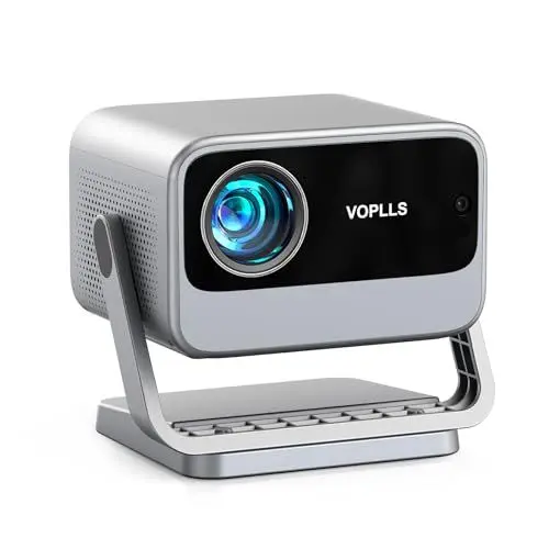 Produktbild: Smart Beamer<strong>Netflix Official & Dolby Audio:</strong>  VOPLLS Autofokus/Trapezkorrektur 28000 Lumen Beamer 4K Unterstützt, WiFi6 Bluetooth Full HD 1080P Video Projektor Heimkino/Outdoor Projektor für Handy/PC