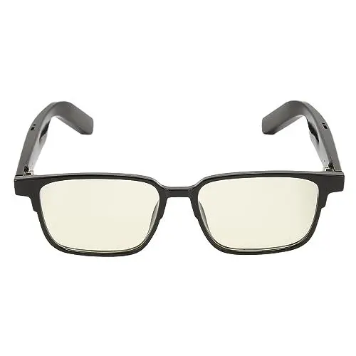 Produktbild: Smart Brillen Kopfhörer, Kabellose Bluetooth Headsets mit Offenem Ohr und Touch und Sprachsteuerung, wasserdichte Audio Sonnenbrille für Meetings, (mit Nachtsichtlinsen)