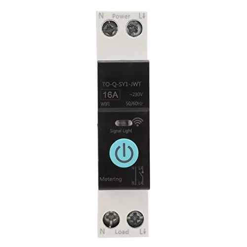 Produktbild: Smart Home Life, Mehrere Funktionen, 3 Timing-Modi, Sichere Verwendung, DIN-Schienen-Leistungsschalter fürSmart, AC 230 V, Fernbedienung, Manuelle