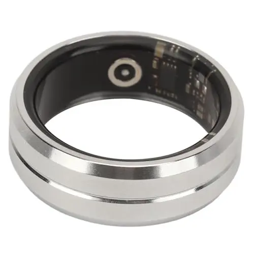 Produktbild: Smart Ring, Fitness-Tracker-Ring, Wasserdichter Aktivitäts-Tracker mit APP, Tragbares Sportgerät, Schlaf-Tracking, Kamera-Fernsteuerung, für Männer und Frauen, für Android IOS (12)