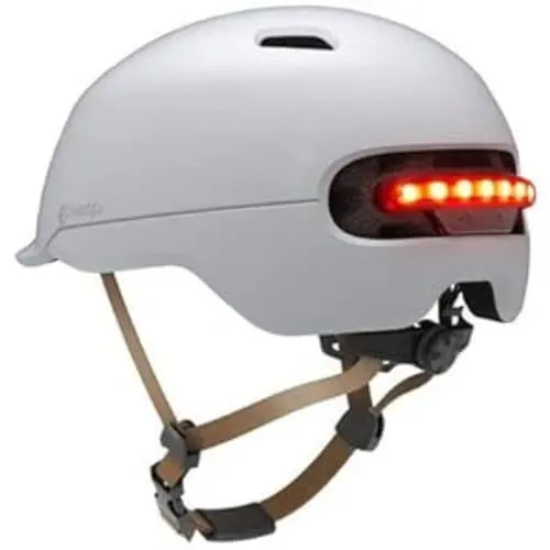 Produktbild: SMART4U Unisex – Erwachsene Helm Modell sh50l Größe m-White, Weiss, M