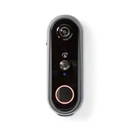 Produktbild: SmartLife Video Doorbell | Wi-Fi | Battery Powered | AndroidT/IOS | Full HD 1080p | Cloud/microSD | IP54 | with Motion Sensor | Night Vision | Grey