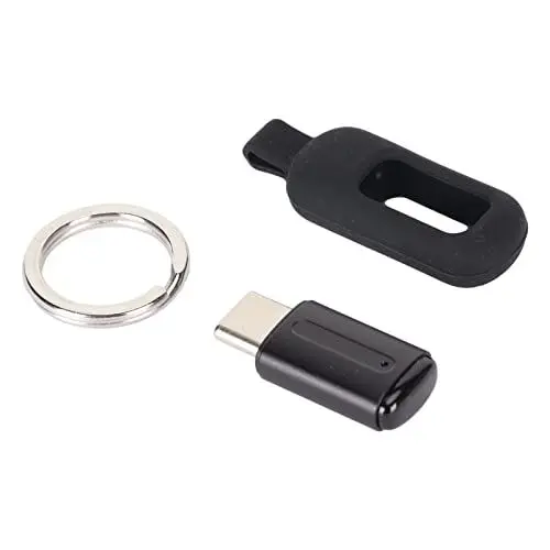 Produktbild: Smartphone IR Fernbedienung, Kapsel Handy Fernbedienung, Intelligenter Universal USB C Infrarot Controller Adapter mit Silikonabdeckung für TV DVD STB