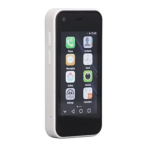 Produktbild: Smartphone, Kleines Kindertelefon, 3G, 2,5 Zoll WiFi, GPS, 1 GB RAM, 8 GB ROM, 5 MP Quad-Core-Dual-SIM, Entsperrtes Kleines Telefon für Android-Handys (Perlweiss)