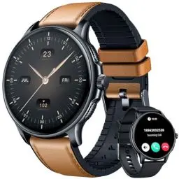 Produktbild: Smartwatch Armbanduhr Fitnessuhr Wasserdicht Uhr: Smartwatch Herren mit 1,43