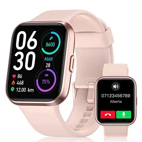 Produktbild: Smartwatch Damen,Smartwatch mit Telefonfunktion,1,7