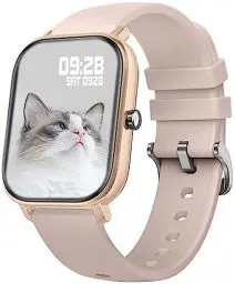 Produktbild: Smartwatch Damen, 1.4 Zoll Touch-Farbdisplay Smart Watch Damenuhr mit personalisiertem Bildschirm Fitnessuhr Blutdruck Herzfrequenz Schlaftracker Kalorienzähler Schrittzähler Uhr für iOS Android
