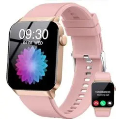 Produktbild: Smartwatch Damen Herren mit Telefonfunktion/Message Reminder, 1,85