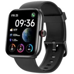 Produktbild: Smartwatch Damen Herren mit Telefonfunktion & Alexa eingebaut,Fitnessuhr mit 110+ Sports,Armbanduhr IP68 Wasserdicht, 24H Herzfrequenz SpO2 Schlafmonitor,1,91