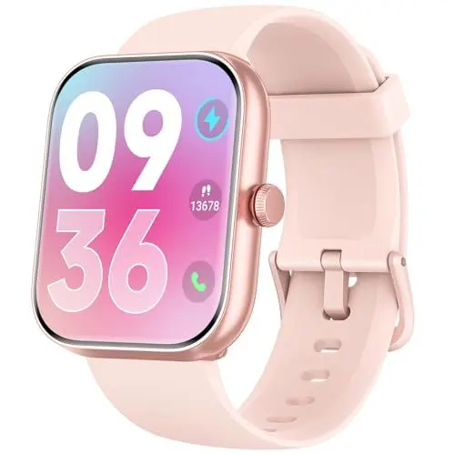 Produktbild: Smartwatch Damen Herren mit Telefonfunktion & Alexa eingebaut,Fitnessuhr mit 110+ Sports,Armbanduhr IP68 Wasserdicht, 24H Herzfrequenz SpO2 Schlafmonitor,1,91