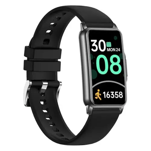 Produktbild: Smartwatch Damen, Schrittzähler Uhr IP68 Wasserdicht Fitness Tracker mit 123 Sportmodi, Fitnessuhr Damen mit Pulsmesser SpO2 Schlafmonitor Musikkontrolle Pulsuhr Damen Fitness Uhr Damen für Adroid iOS