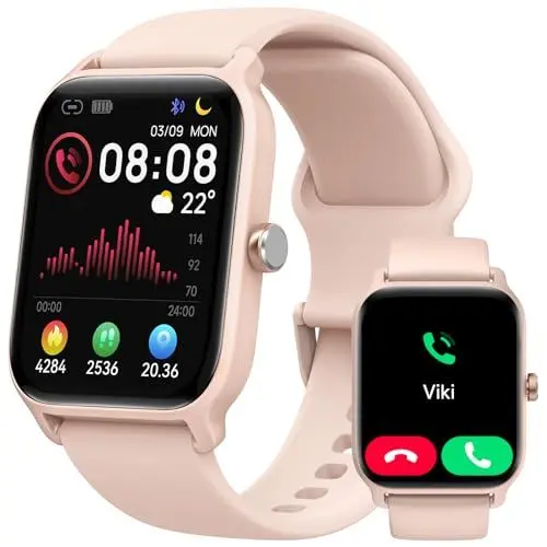 Produktbild: Smartwatch Damen mit Telefonfunktion, Alexa Integriert 1,8