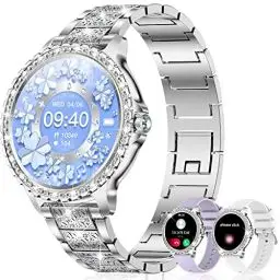 Produktbild: Smartwatch Damen mit Telefonfunktion Diamond, 1.32