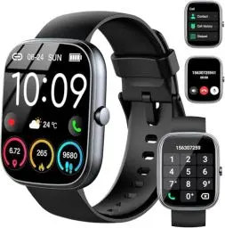 Produktbild: Smartwatch Herren Damen mit Telefonfunktion, 1.91