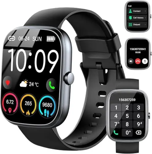 Produktbild: Smartwatch Herren Damen mit Telefonfunktion, 1.91