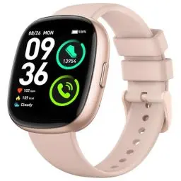 Produktbild: Smartwatch Herren Damen mit Telefonfunktio Sport&Nylon&Silikon Ersatzarmbänder: Fitnessuhr 5ATM Wasserdicht&120+ Sportmodi Schrittzähler für Android iOS Armbanduhr mit Pulsmesser SpO2 Schlafmonitor