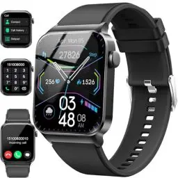 Produktbild: Smartwatch Herren Damen mit Telefonfunktion/Message Reminder, 1,85