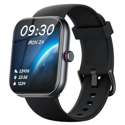 Produktbild: Smartwatch Herren Damen mit Telefonfunktion Alexa Integriert -Fitnessuhr 110+ Sportmodi &IP68-1,91
