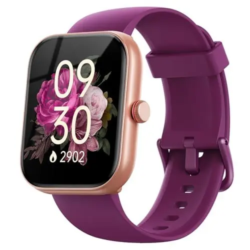 Produktbild: Smartwatch Herren Damen mit Telefonfunktion Alexa Integriert -Fitnessuhr 110+ Sportmodi &IP68-1,91