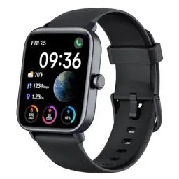 Produktbild: Smartwatch Herren Damen mit Telefonfunktion & Alexa eingebaut,Fitnessuhr mit 100+ Sports,Armbanduhr IP68 Wasserdicht, 24H Herzfrequenz SpO2 Schlafmonitor,1,8