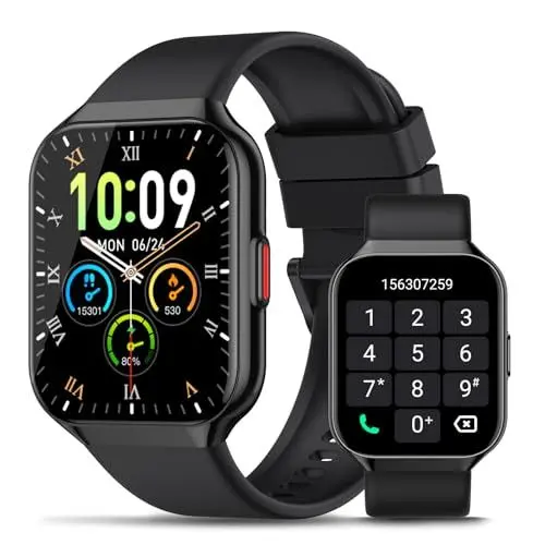 Produktbild: Smartwatch Herren mit Telefonfunktion,1.96