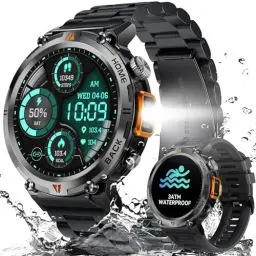 Produktbild: Smartwatch Herren mit Telefonfunktion, 1,45
