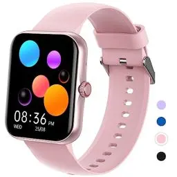 Produktbild: Smartwatch Kinder, 1.83 HD Voll Touchscreen Fitnessuhr, IP68 wasserdichter Kinder Fitness Aktivitäts Uhr, Schrittzähler, Wecker, 37 Sportmodi, Kinderuhr Telefon für Jungen Mädche Teenager (Blau)