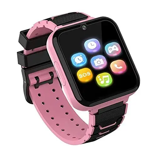 Produktbild: Smartwatch für Kinder, Kinder Smartwatch Telefon für Mädchen und Jungen mit HD Touchscreen Kamera, Spiel Musik Smart Uhr für Alter 3-12 (Eingebaute Micro-SD-Karte)