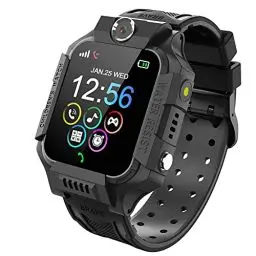 Produktbild: Smartwatch für Kinder, Kinderuhr Telefon mit Zwei Wege Gespräch MP3 MP4 Musik Player Kamera Rechner Rekorder Alarm Schrittzähler SOS Gaming Uhr für 3-15 Jahre Jungen Mädchen Geburtstagsgeschenke