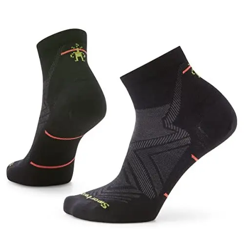 Produktbild: Smartwool Damen Women's Run Zero Cushion Ankle Socks, Schwarz, Small
