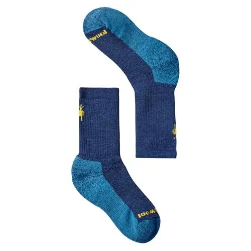 Produktbild: Smartwool Unisex Kids Full Cushion Crew Wandersocken für Kinder, Alpinblau, Small
