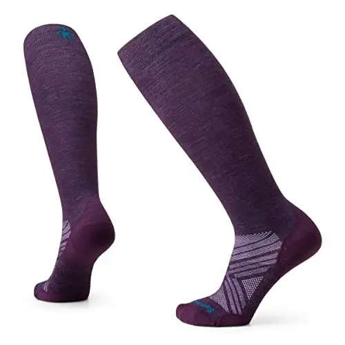 Produktbild: Smartwool Women's Ski Zero Cushion OTC Socks, Purple IRIS, M
