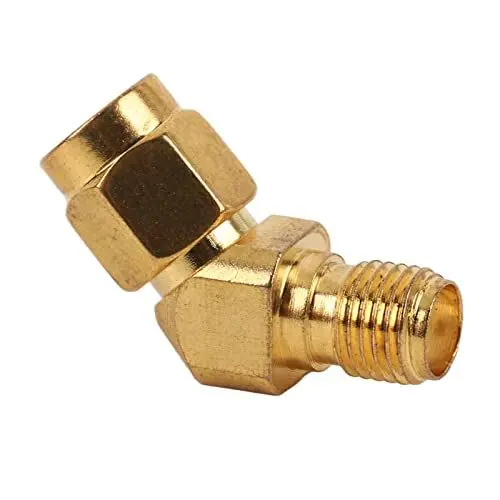 Produktbild: Sma-Stecker, 45 °, 45 Grad, Breite Frequenz, für Bandstecker auf Buchse, Adapterstecker, Adapterstecker, Adapterstecker, Koaxialkabel
