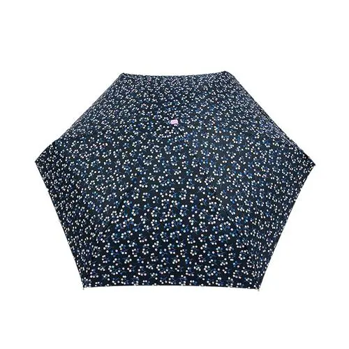 Produktbild: SMATI Mini-Regenschirm, faltbar, kompakt, Taschengröße: 18 cm, winddicht, 200 g, ultraleicht, manuell, Reiseschirm, Damen, Motiv: Baum des Lebens, Lebensbaum