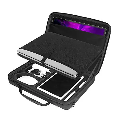 Produktbild: Smatree Hartschale für Laptop, Tragetasche für 13-13,3 Zoll MacBook Pro/MacBook Air/13,5 Zoll Surface Laptop 4/3/2, Schultertasche