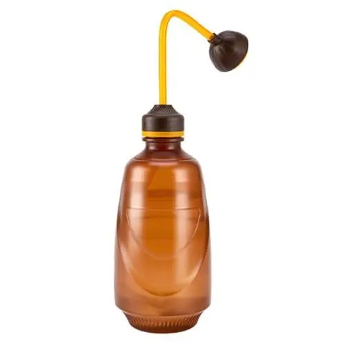 Produktbild: Smaxcn Gießkanne klein für Keimlinge, Kleine Gießkanne für kleine Pflanzen Stecklinge Blumen Setzlinge, Softsprüher Schonende Bewässerung von Setzlingen 0.45L (braun)