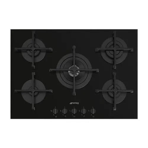 Produktbild: SMEG PV275B, SELEZIONE-Gaskochfeld, Black
