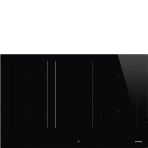 Produktbild: SMEG SIM3864D, UNIVERSAL-Induktionskochfeld, Black glass