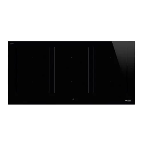 Produktbild: SMEG SIM3964D, UNIVERSAL-Induktionskochfeld, Black glass