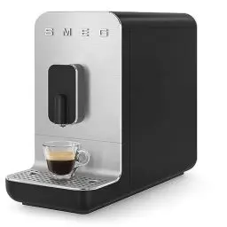 Produktbild: Smeg, SMF03BLEU Küchenmaschine, 10 Geschwindigkeitsstufen, Planetenrührwerk, Sicherheitsabschaltung, 2 Rührbesen, Kugelgriff aus Edelstahl, 800 W, Schwarz