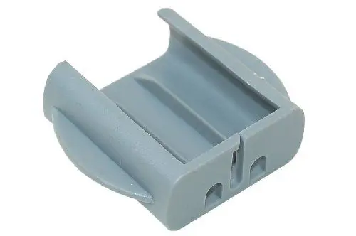 Produktbild: Smeg Geschirrspüler Korb Runner Endstück Halteclip (Original Teilenummer 768610309)