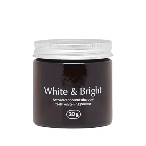Produktbild: Smilebite Zahnaufhellungspulver mit Kokoskohle 30g - Natürliche Aufhellung, Aktivkohle Pulver, Schutz und Frische, Zähne aufhellen - kosmetische Zahnreinigung, Activated Charcoal powder