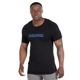 Produktbild: SMILODOX Herren T-Shirt Slim Fit Timmy - Fitness & Gym T-Shirt mit Raglan Schnitt, Perfekter Stoff für den Sommer, Sport Streetwear & Casual, Atmungsaktiv, Schnell Trocknend & Modisch