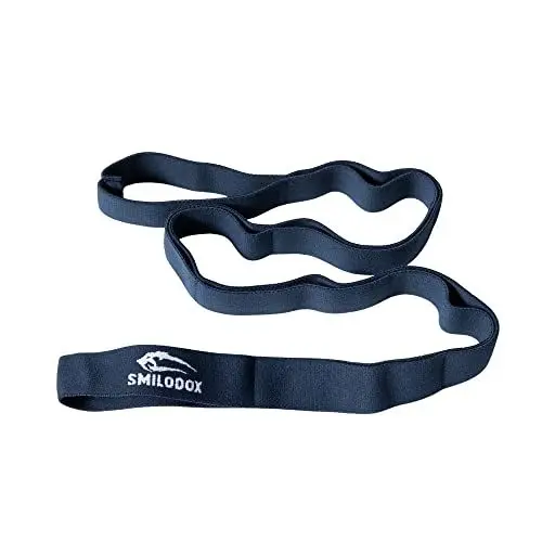 Produktbild: SMILODOX Widerstandsbänder, Home Gym Fitnessbänder, Calisthenics Gymnastikband, Pilates Trainingsbänder, Sport Terrabänder Ideal fürs Krafttraining Zuhause, Fitnees, Yoga & Workout, Länge: 98 cm