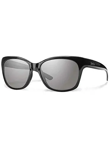 Produktbild: Smith Damen Feature Ee D28 54 Sonnenbrille, Schwarz (Shiny Black/Grey Pz)